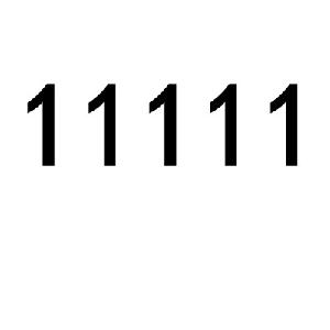 11111